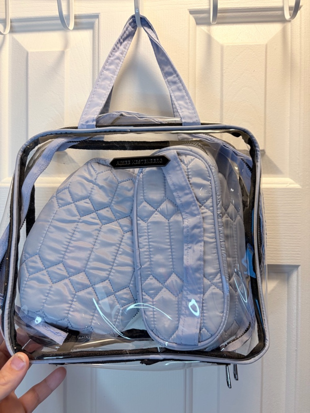 Festival Aimee kestenberg Quilted Clear Travel Bag Set